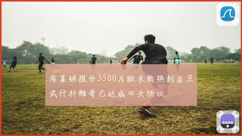 布莱顿报价3500万欧求购热刺后卫武什科维奇已达成口头协议